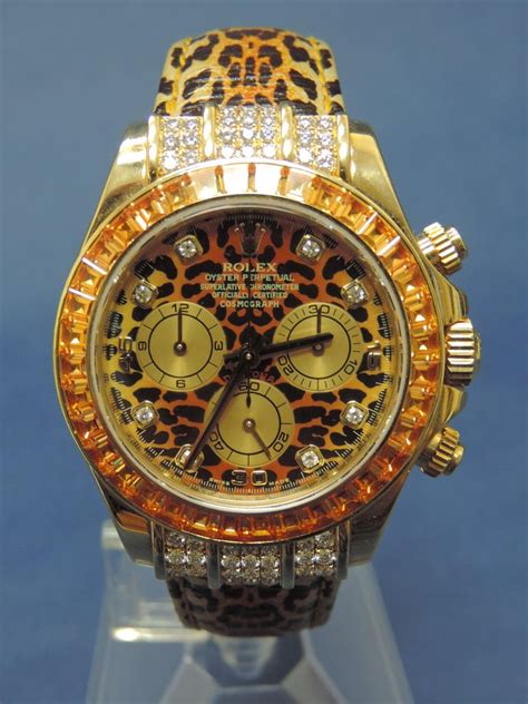 rolex daytona leopard retail price|rolex daytona value chart.